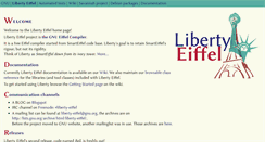 Desktop Screenshot of liberty-eiffel.org